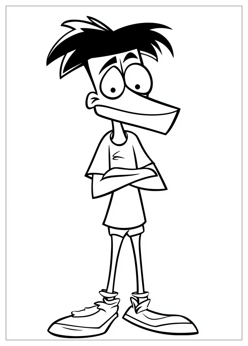 Kolorowanki Do Druku Fineasz I Ferb 24