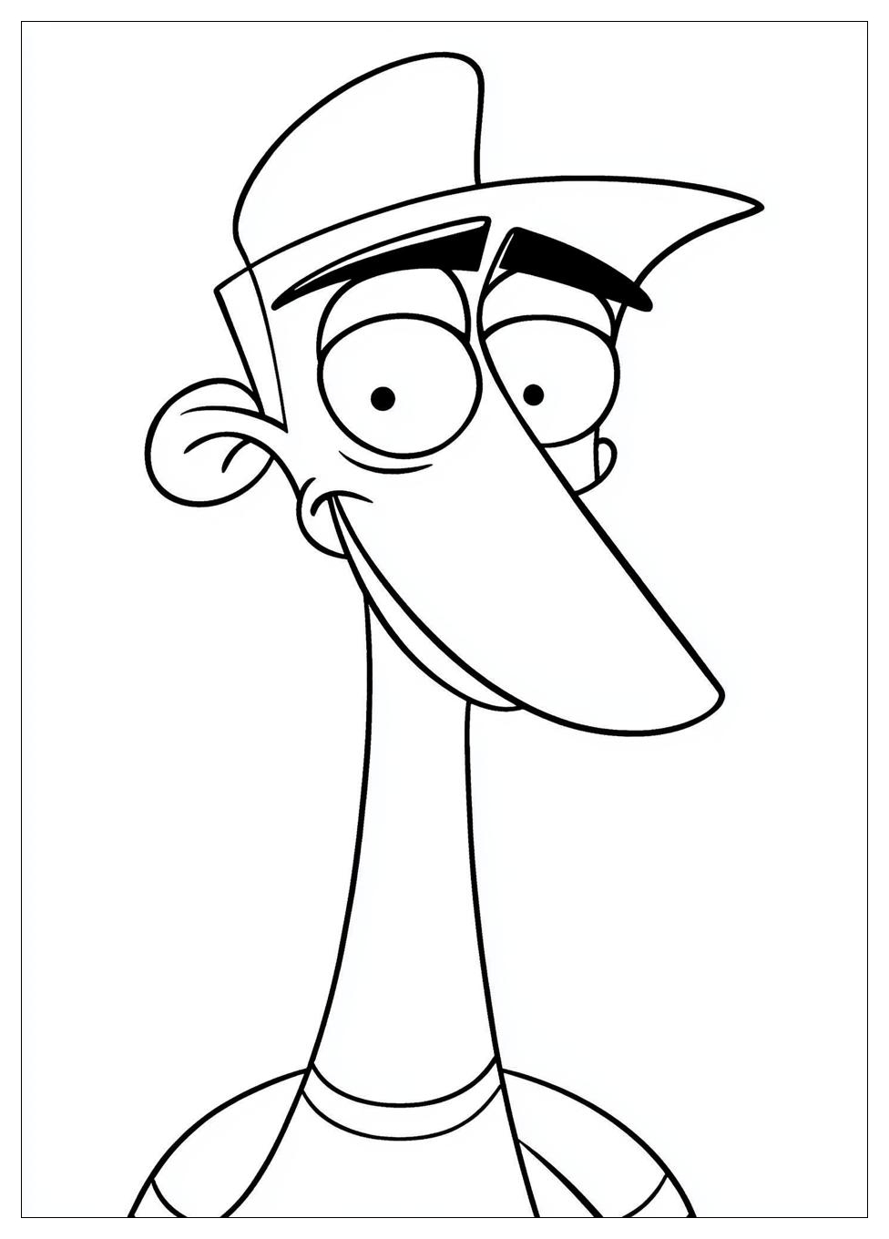Kolorowanki Do Druku Fineasz I Ferb 8