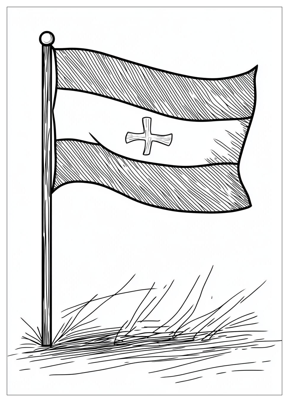 Kolorowanki Do Druku Flaga Niemiec 6