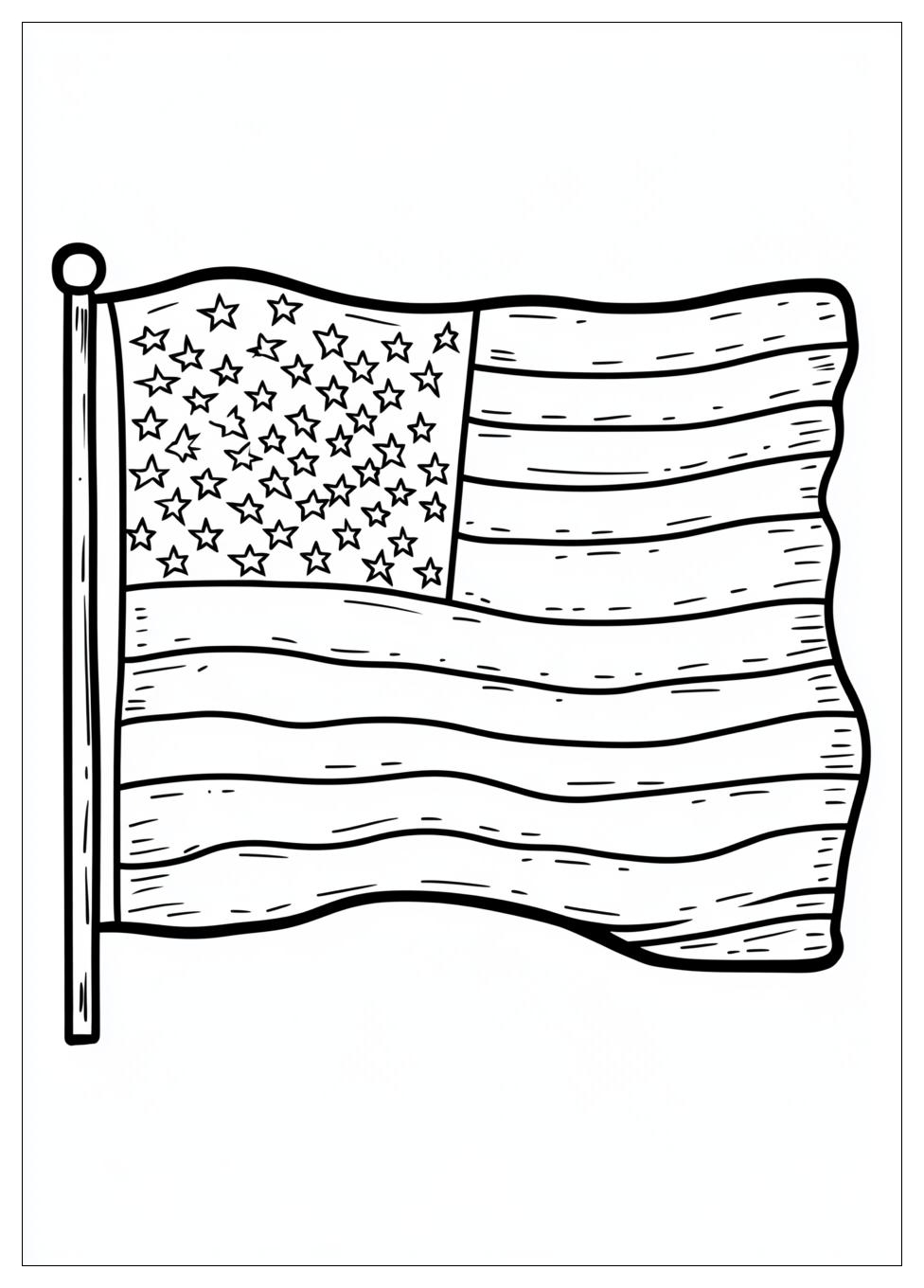 Kolorowanki Do Druku Flaga Usa 11
