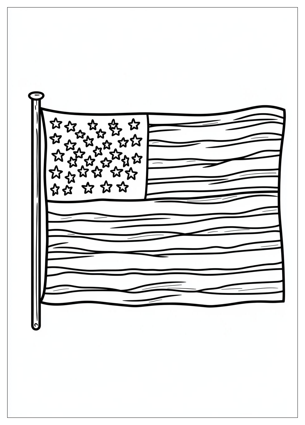 Kolorowanki Do Druku Flaga Usa 16