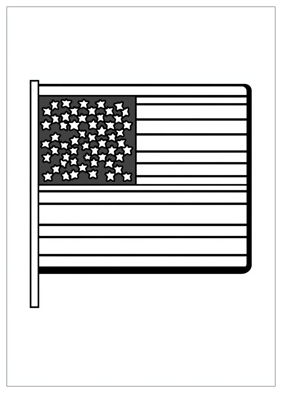 Kolorowanki Do Druku Flaga Usa 20