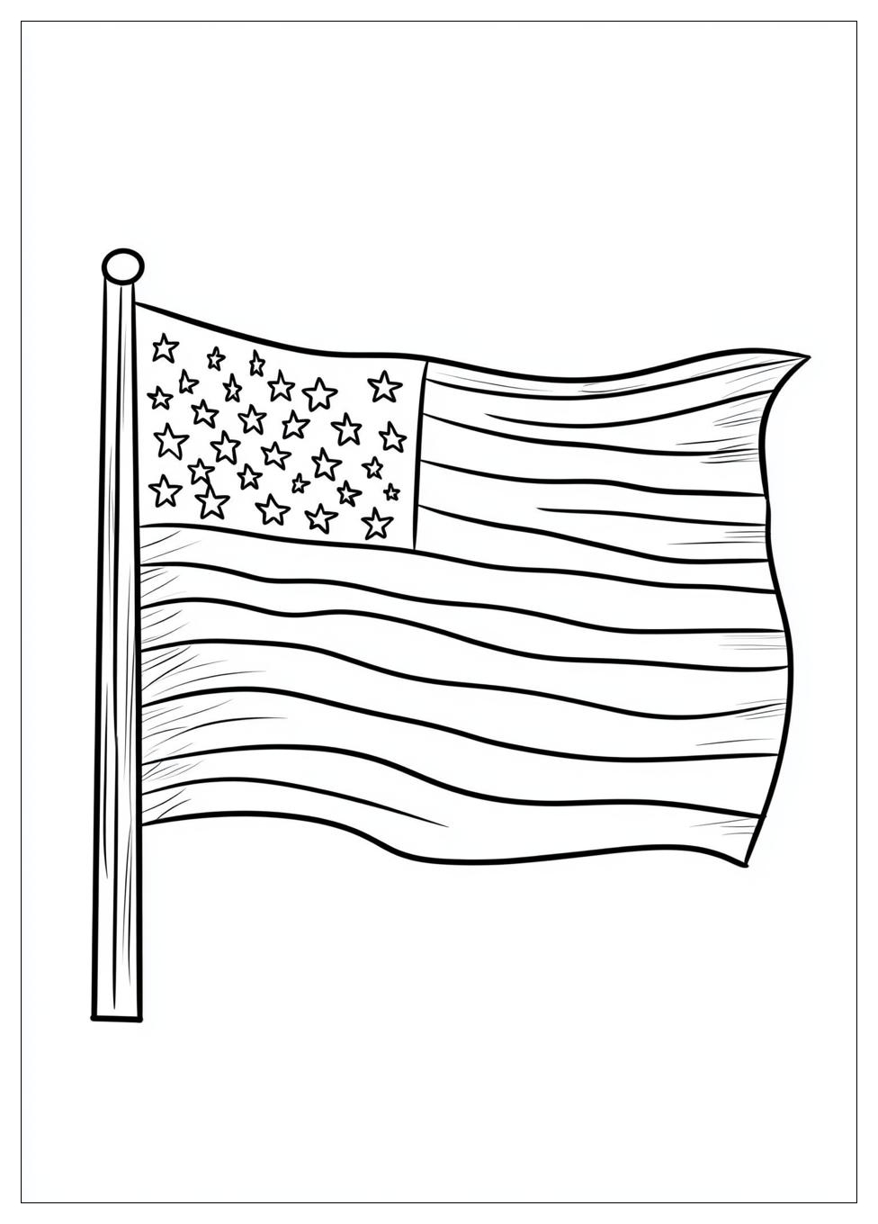 Kolorowanki Do Druku Flaga Usa 8