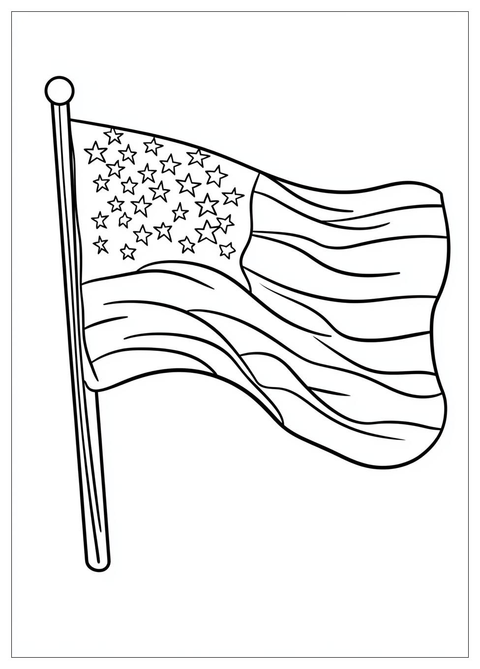 Kolorowanki Do Druku Flaga Usa 9