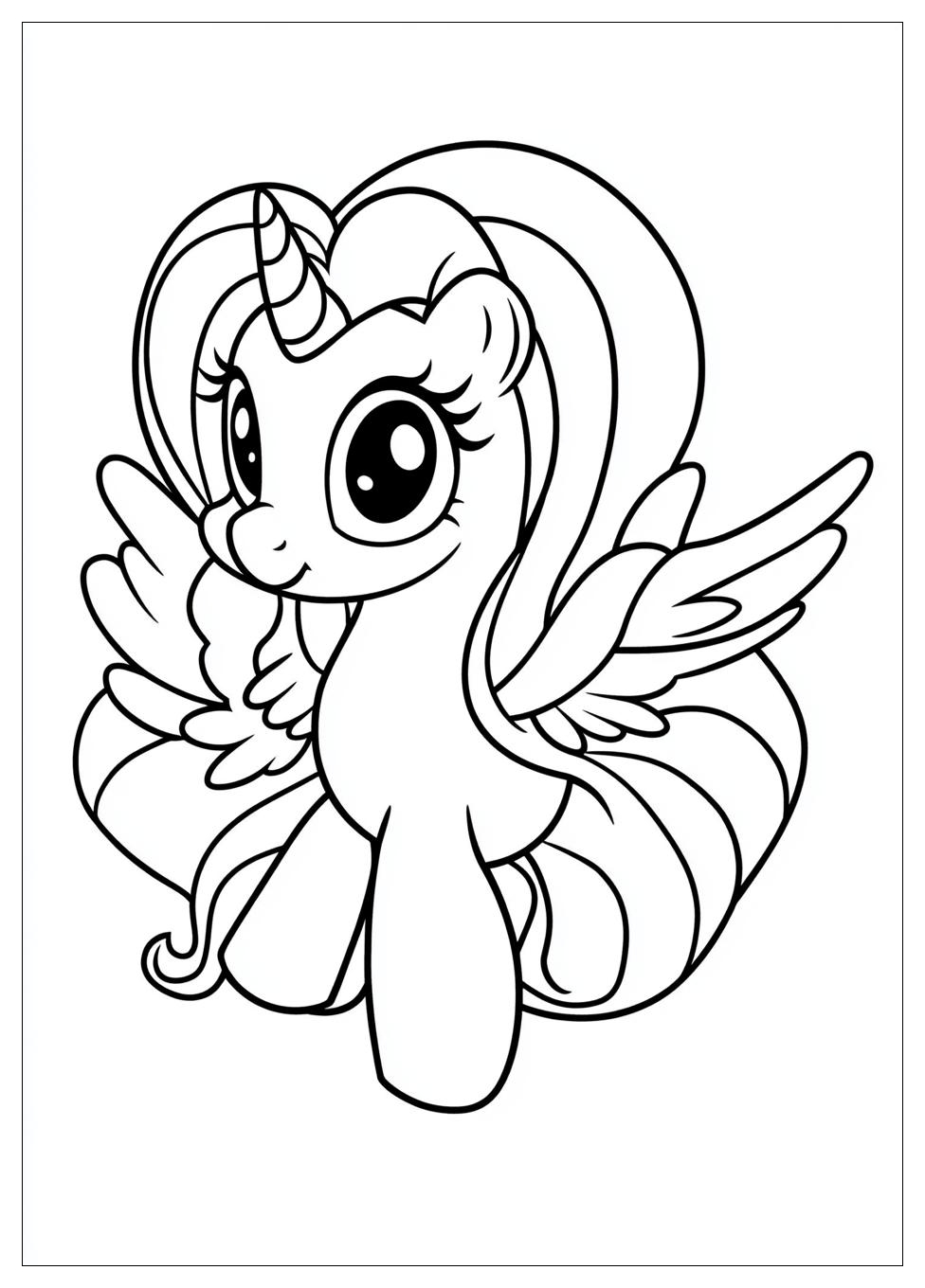 Kolorowanki Do Druku Fluttershy 10