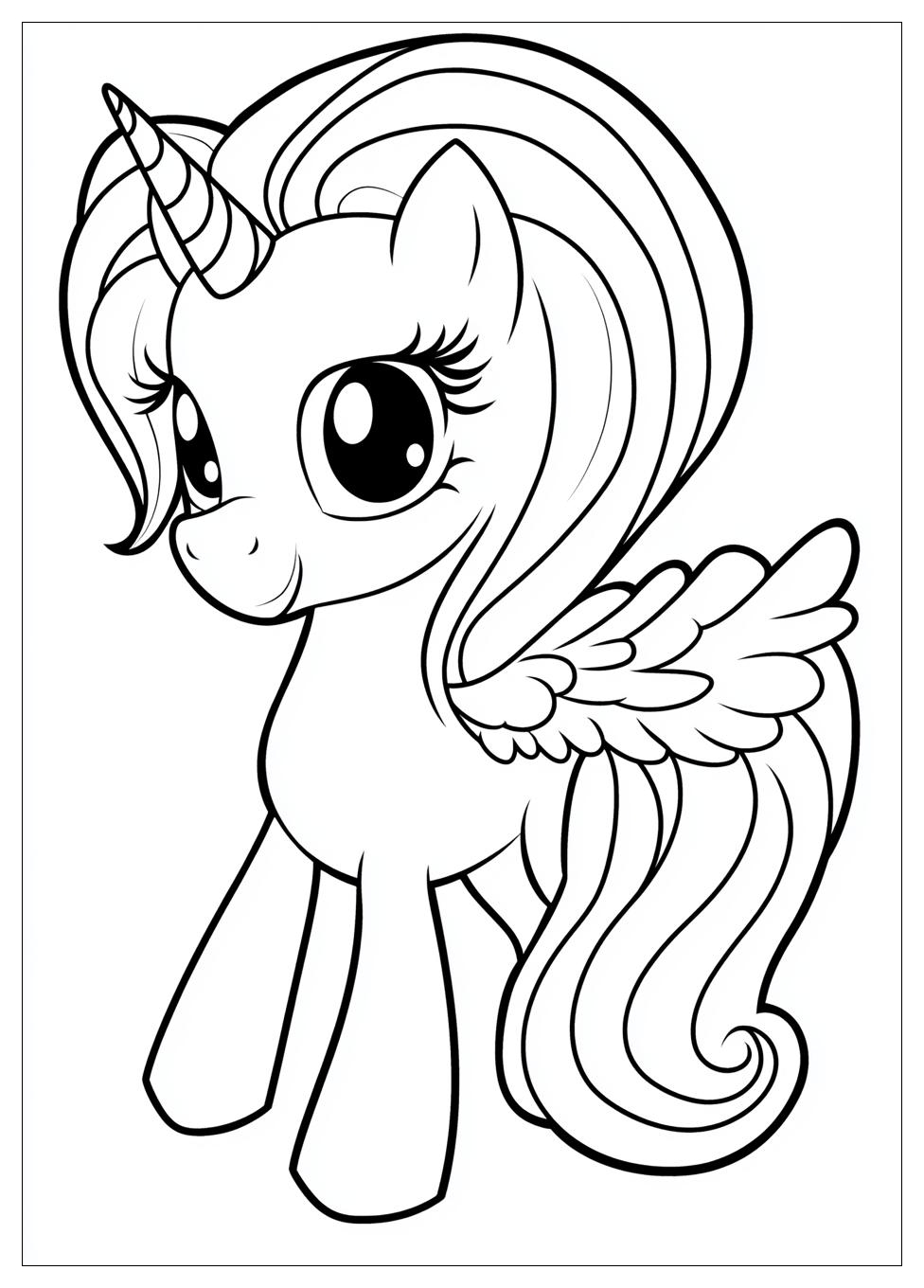 Kolorowanki Do Druku Fluttershy 14