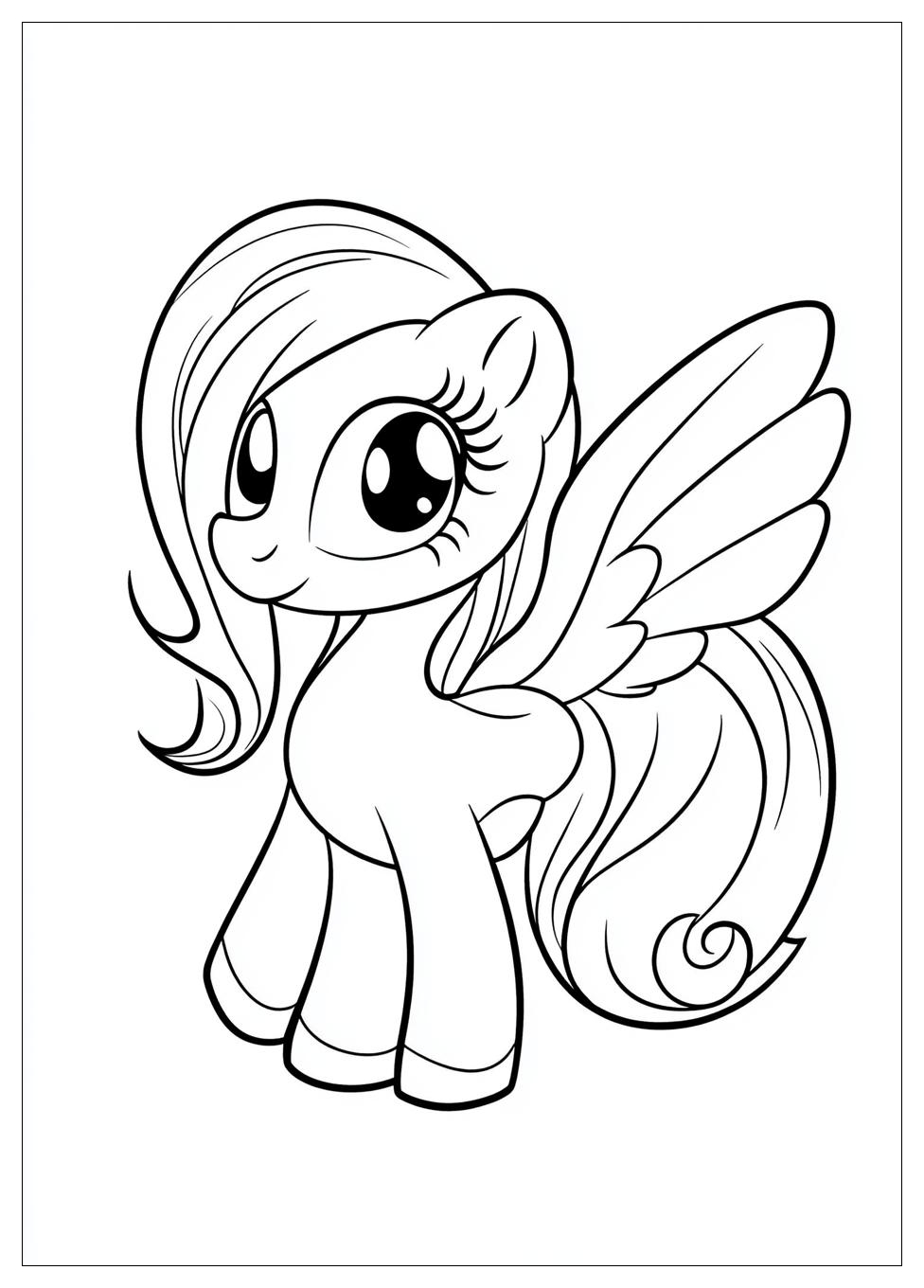 Kolorowanki Do Druku Fluttershy 15