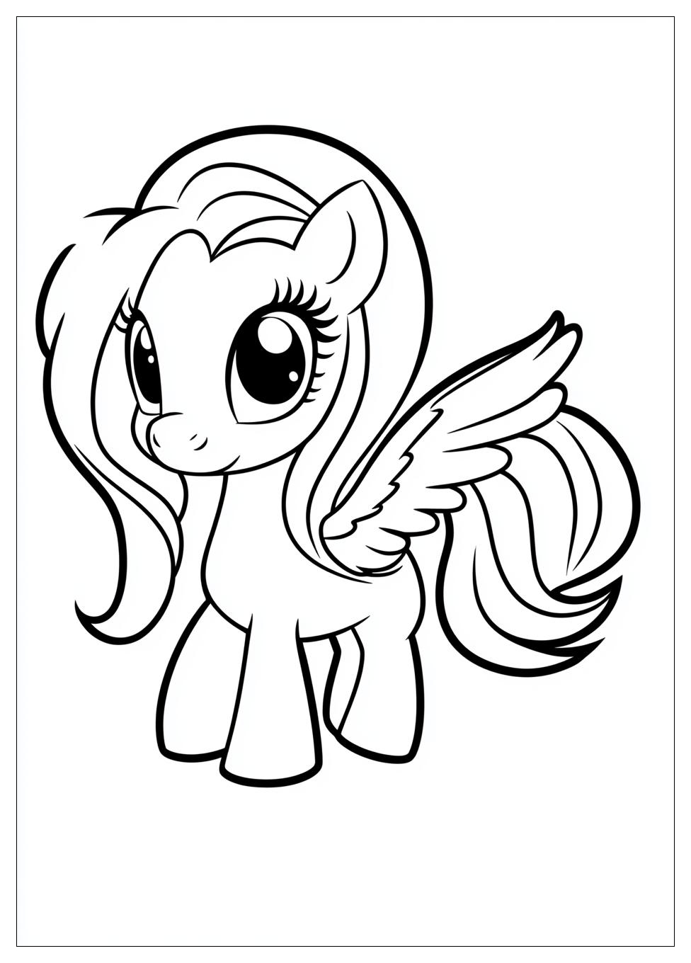 Kolorowanki Do Druku Fluttershy 16