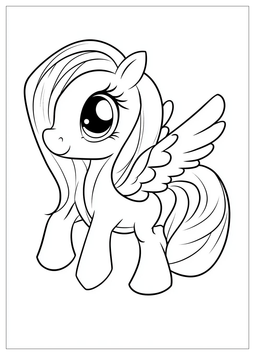 Kolorowanki Do Druku Fluttershy 17