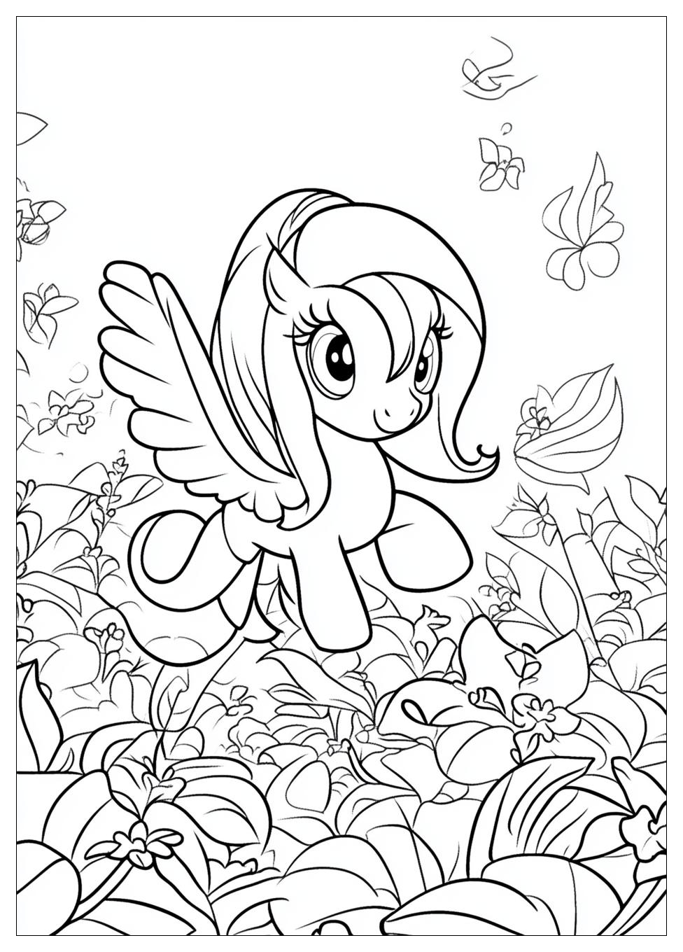 Kolorowanki Do Druku Fluttershy 22