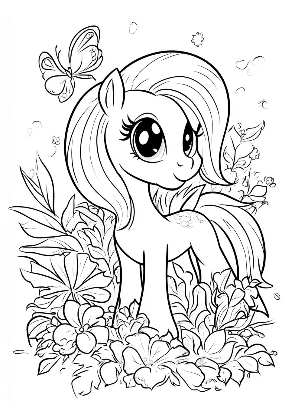 Kolorowanki Do Druku Fluttershy 23