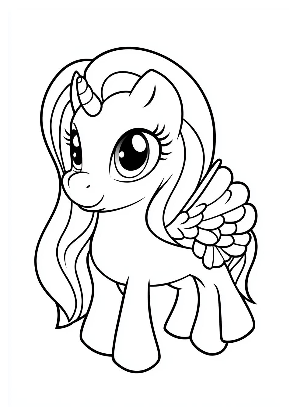 Kolorowanki Do Druku Fluttershy 3