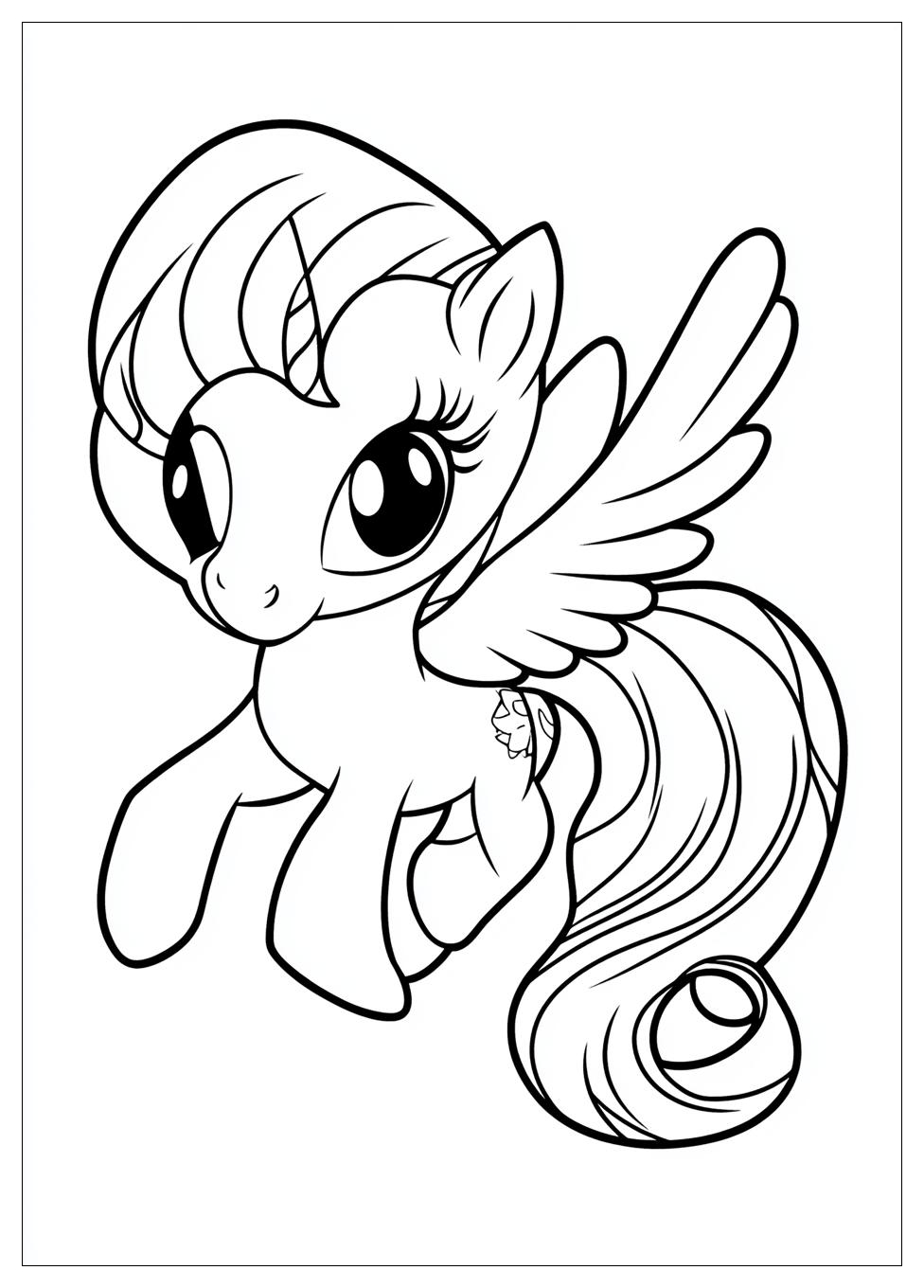 Kolorowanki Do Druku Fluttershy 4