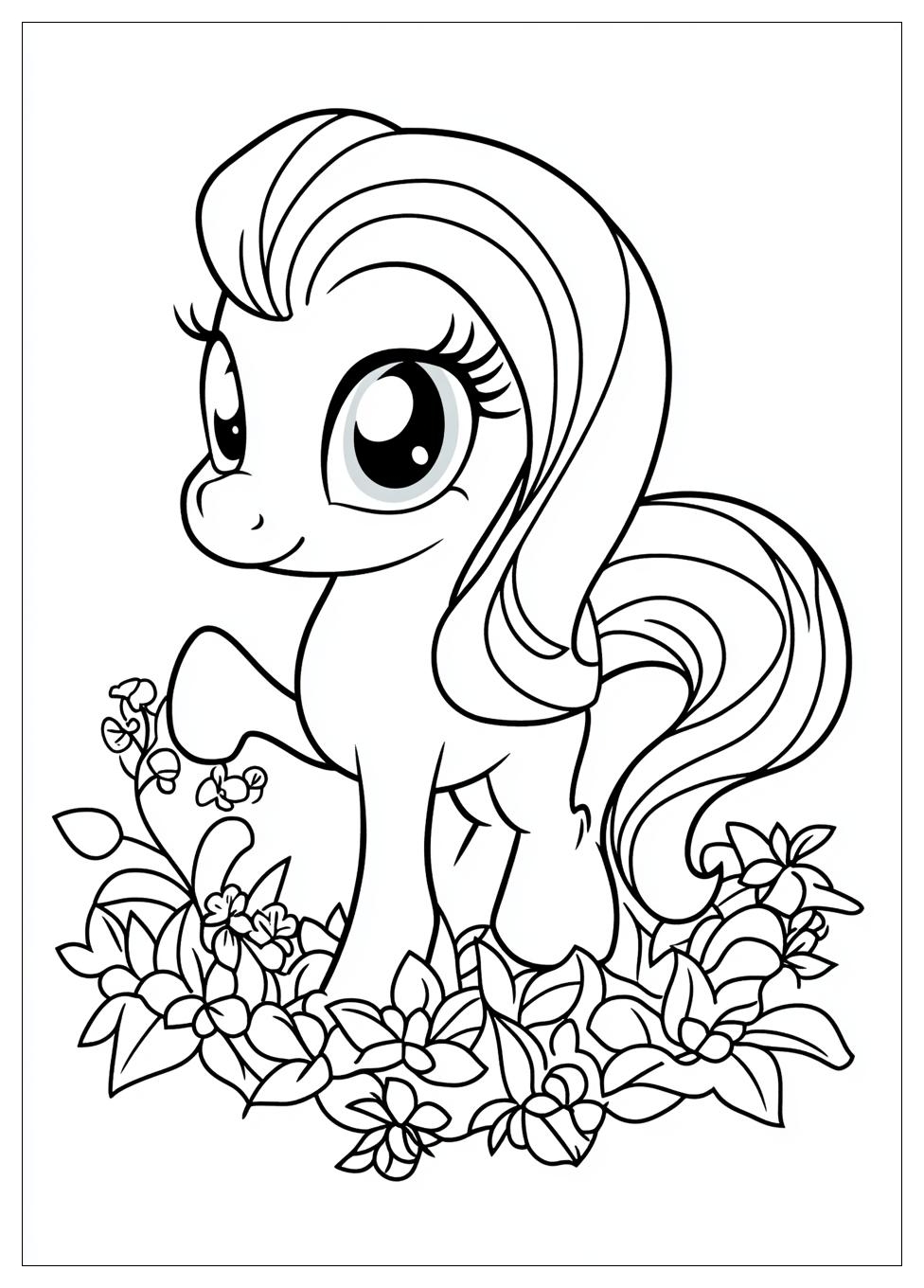 Kolorowanki Do Druku Fluttershy 5