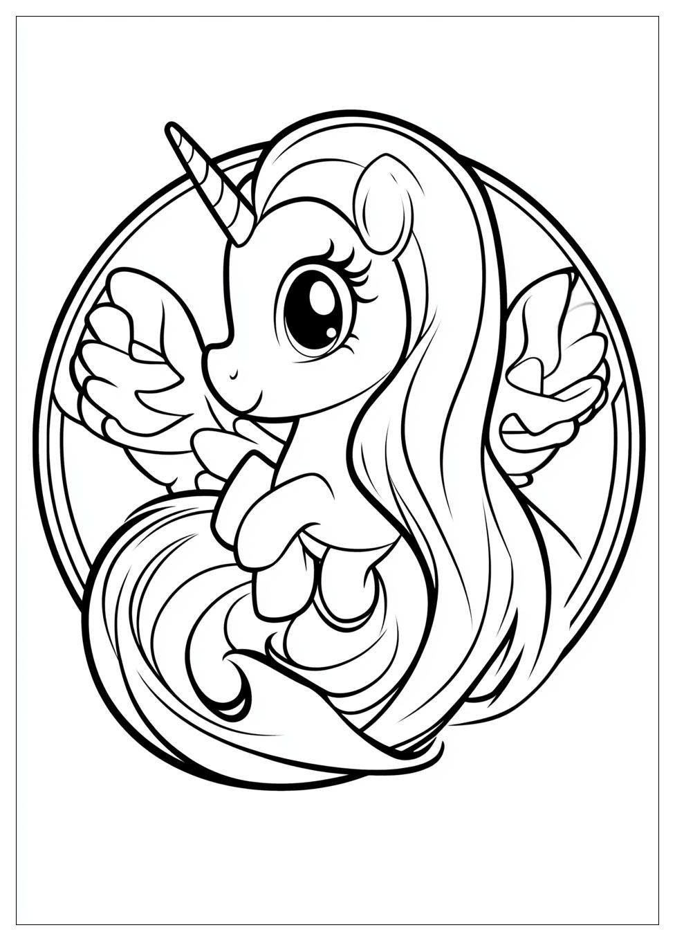 Kolorowanki Do Druku Fluttershy 7