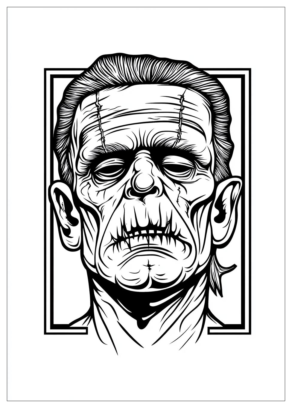 Kolorowanki Do Druku Frankenstein 12