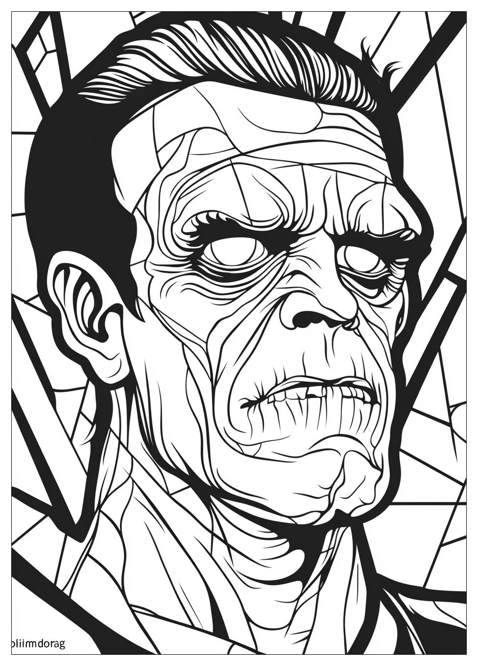 Kolorowanki Do Druku Frankenstein 16