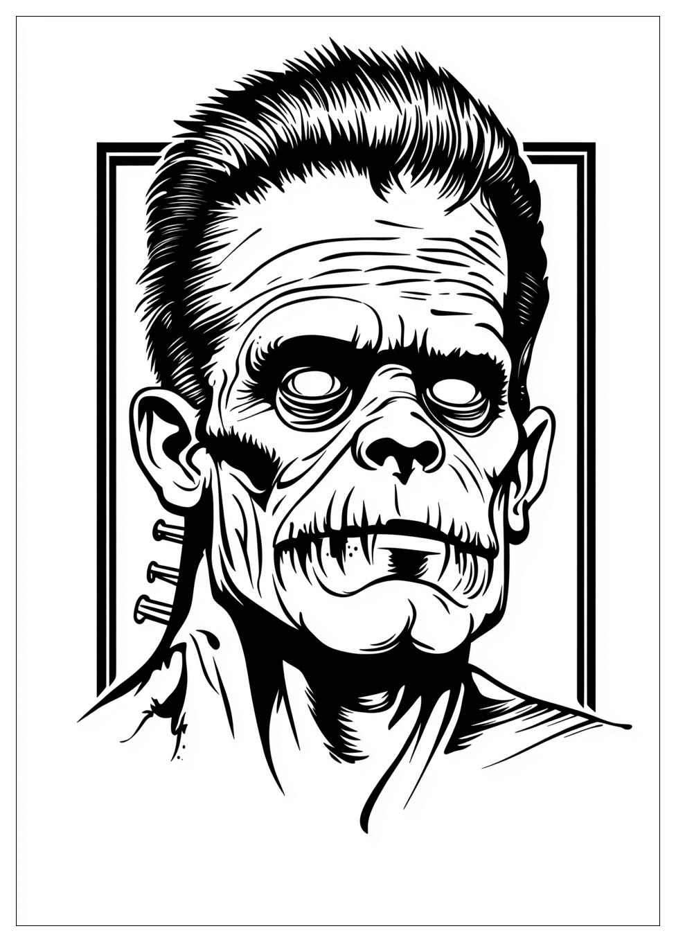 Kolorowanki Do Druku Frankenstein 2