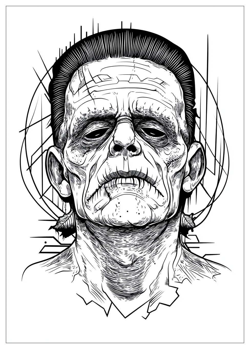 Kolorowanki Do Druku Frankenstein 20