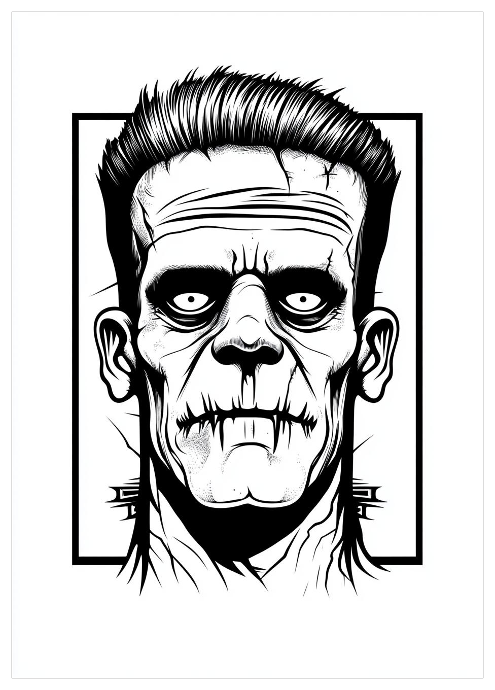 Kolorowanki Do Druku Frankenstein 4