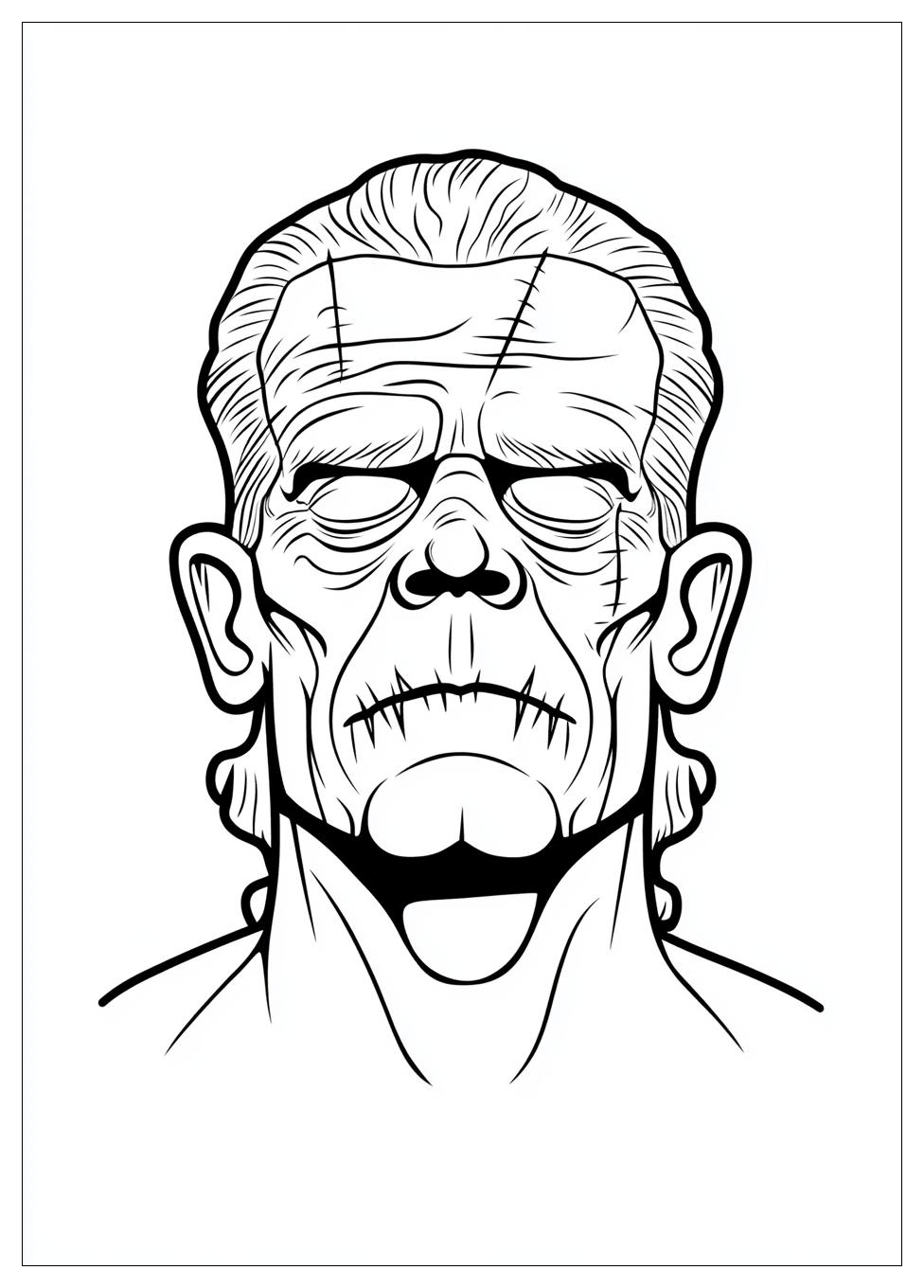 Kolorowanki Do Druku Frankenstein 6