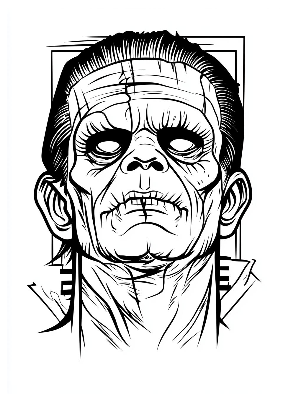 Kolorowanki Do Druku Frankenstein 9