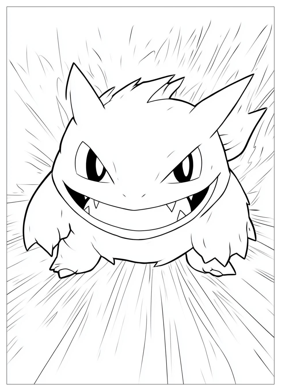 Kolorowanki Do Druku Gengar 17