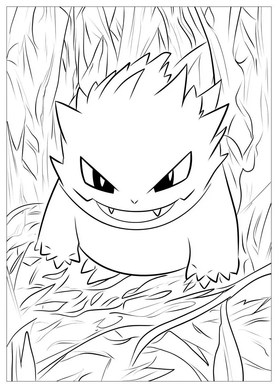 Kolorowanki Do Druku Gengar 2