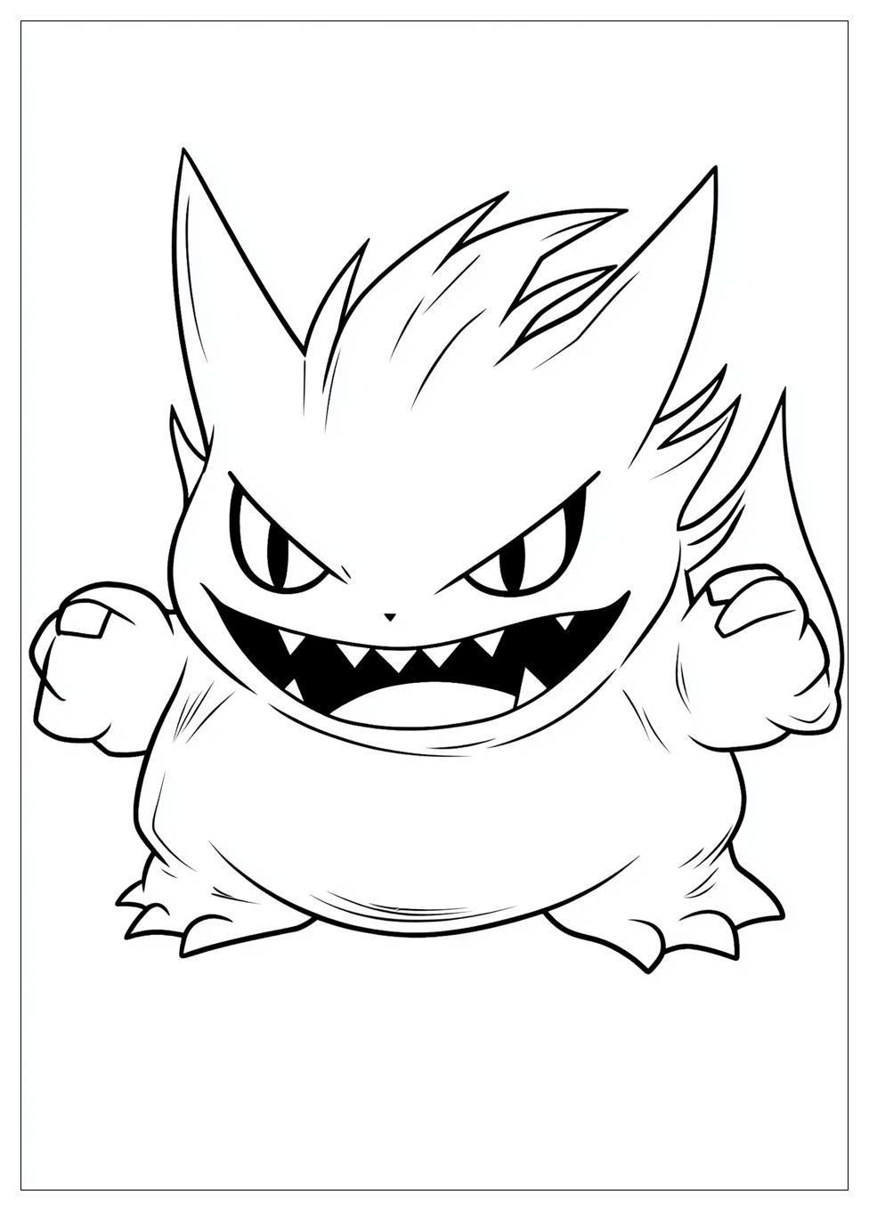 Kolorowanki Do Druku Gengar 20