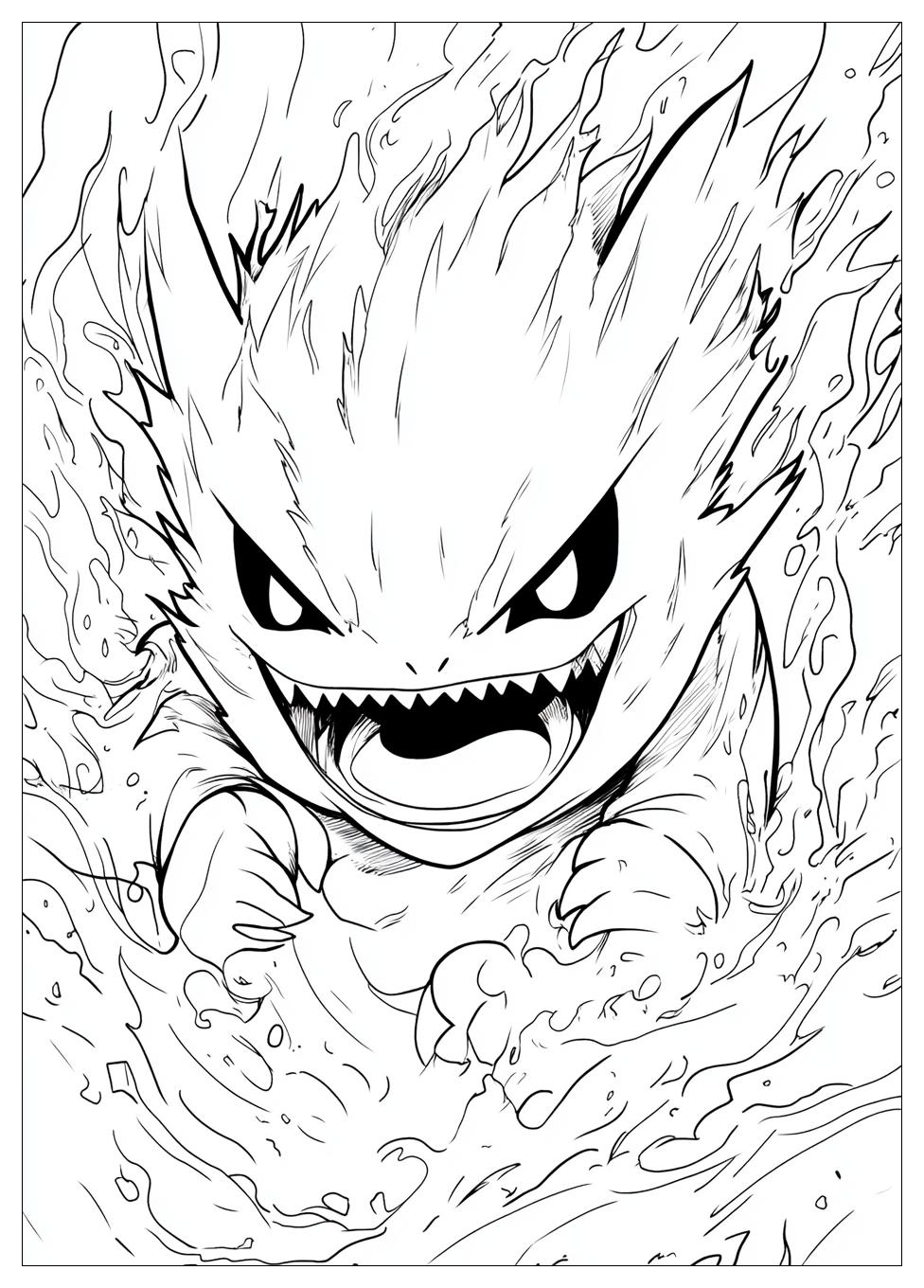 Kolorowanki Do Druku Gengar 21