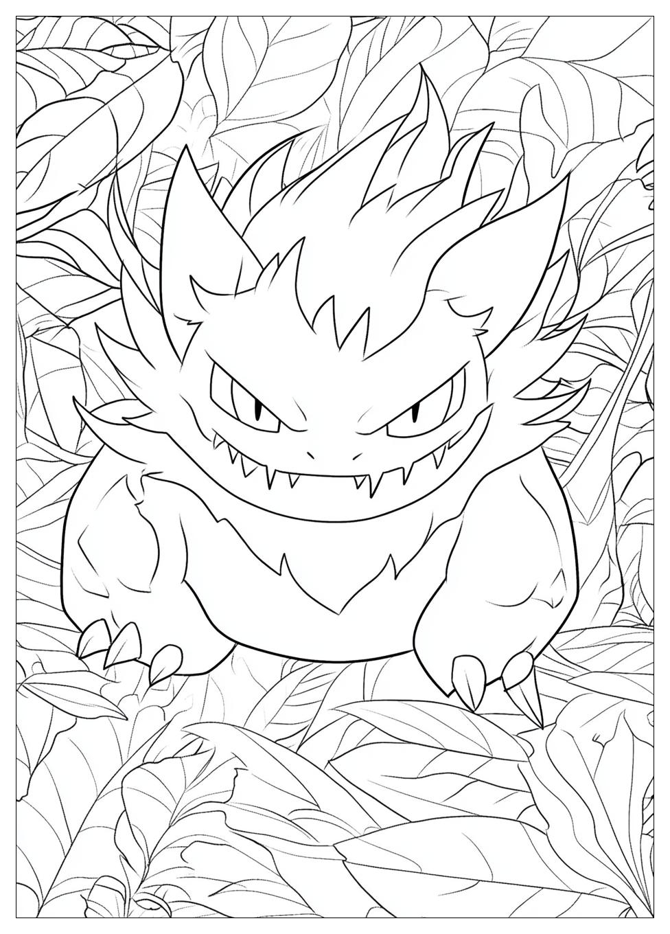 Kolorowanki Do Druku Gengar 23