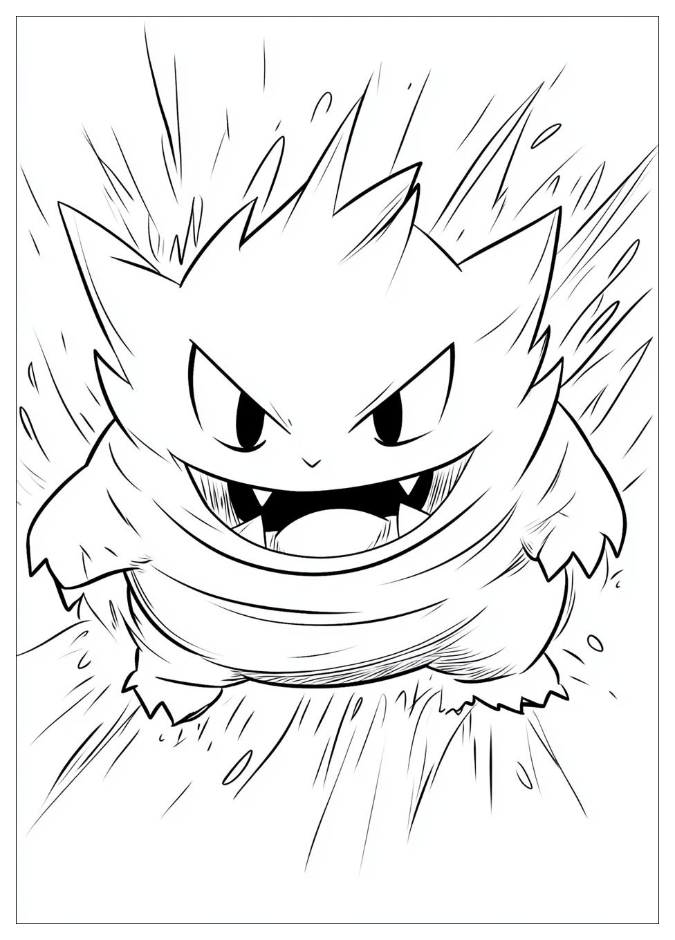 Kolorowanki Do Druku Gengar 9