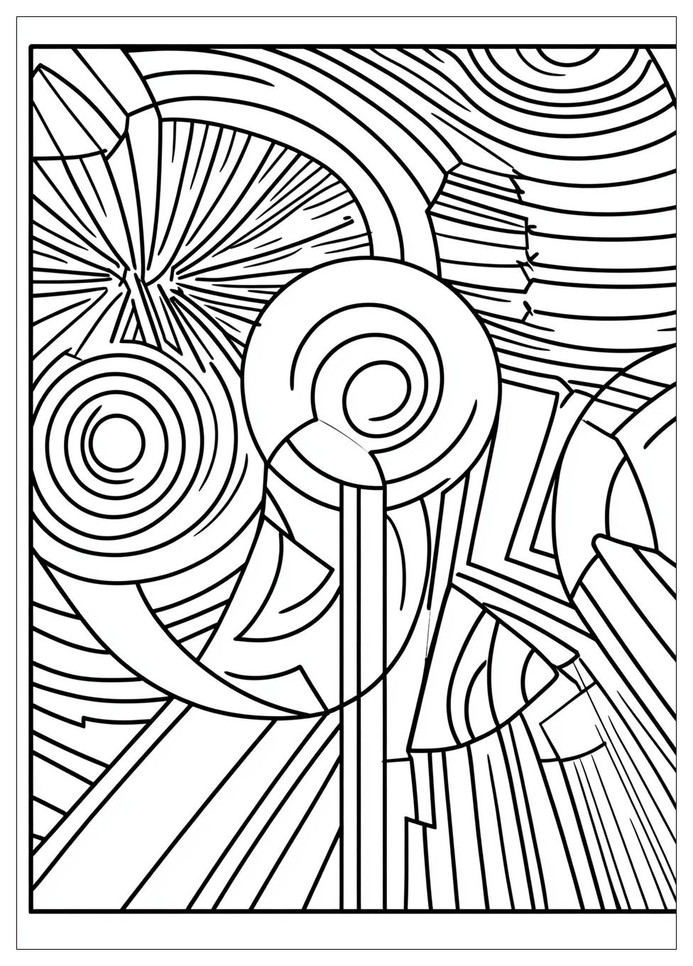 Kolorowanki Do Druku Geometryczne 1