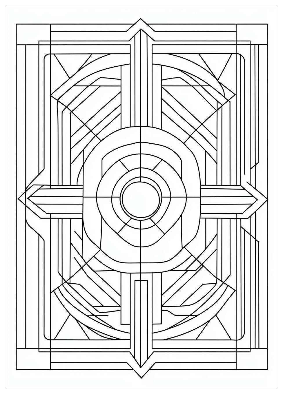 Kolorowanki Do Druku Geometryczne 15