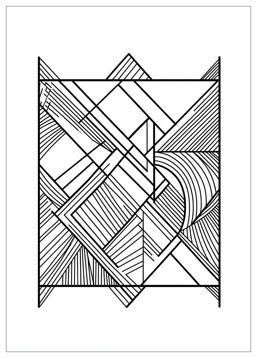 Kolorowanki Do Druku Geometryczne 7
