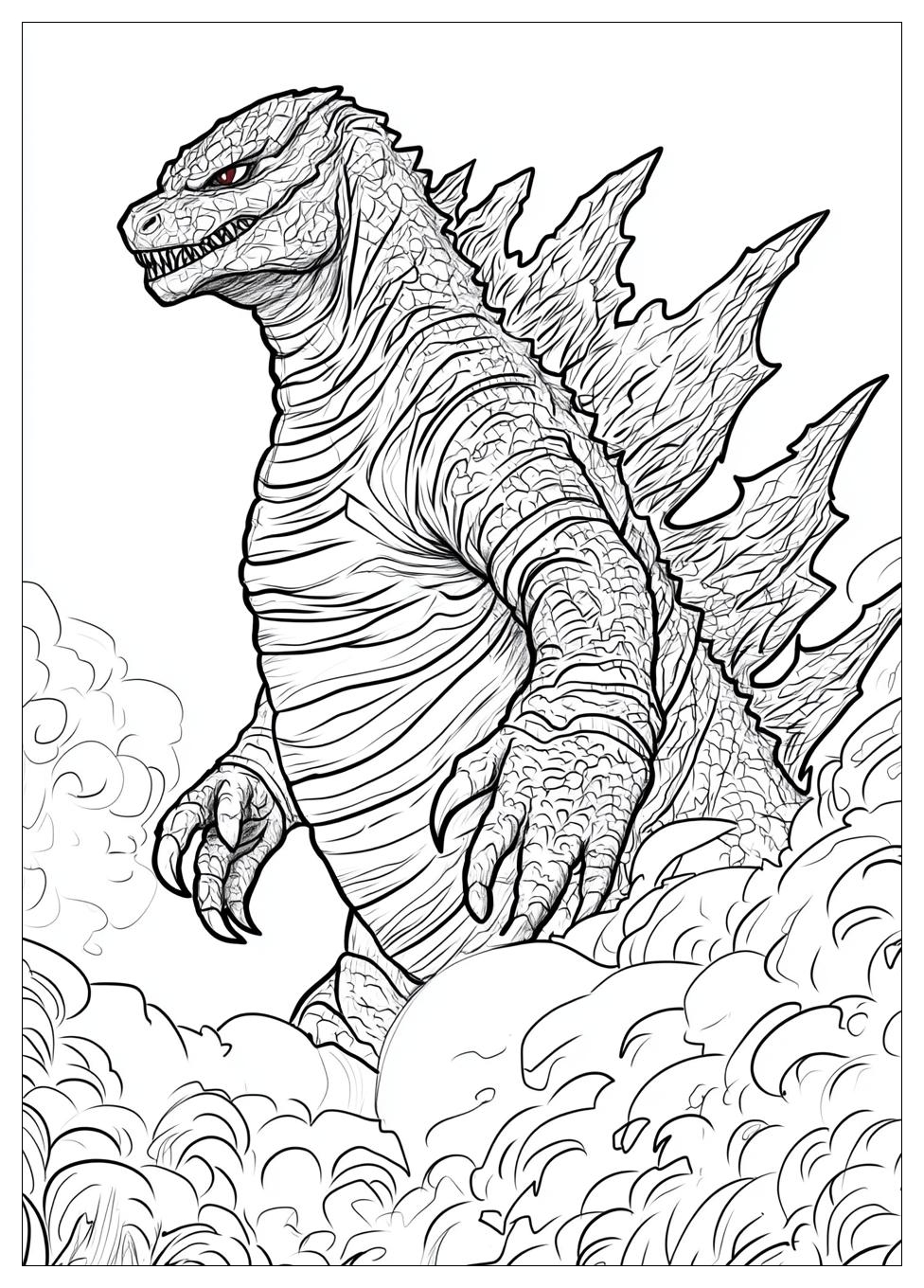 Kolorowanki Do Druku Godzilla 22