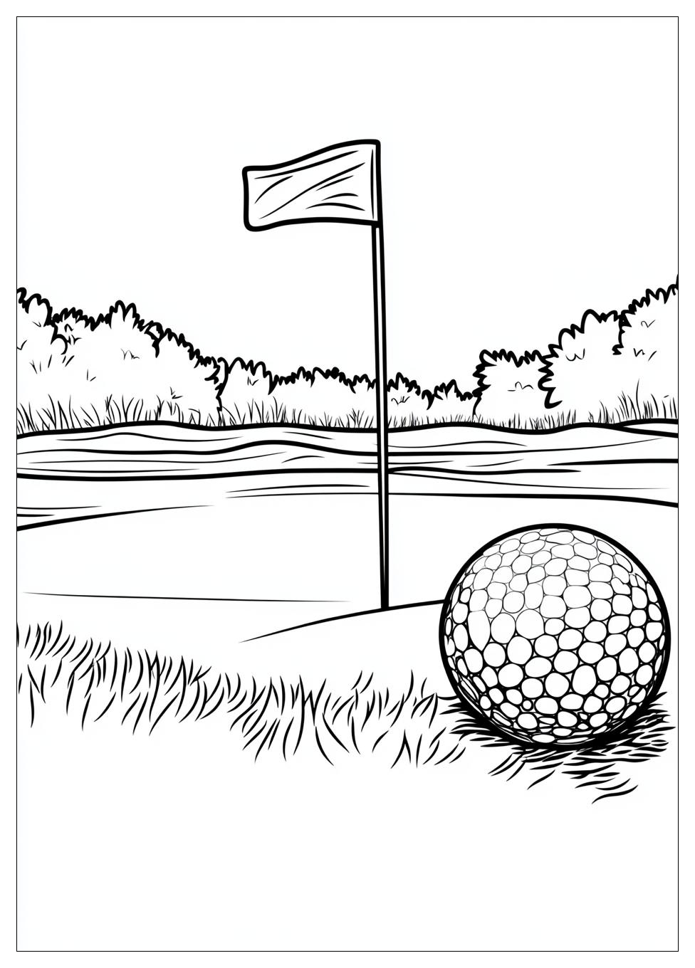 Kolorowanki Do Druku Golf 13