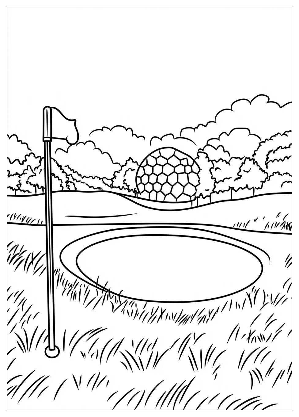 Kolorowanki Do Druku Golf 14