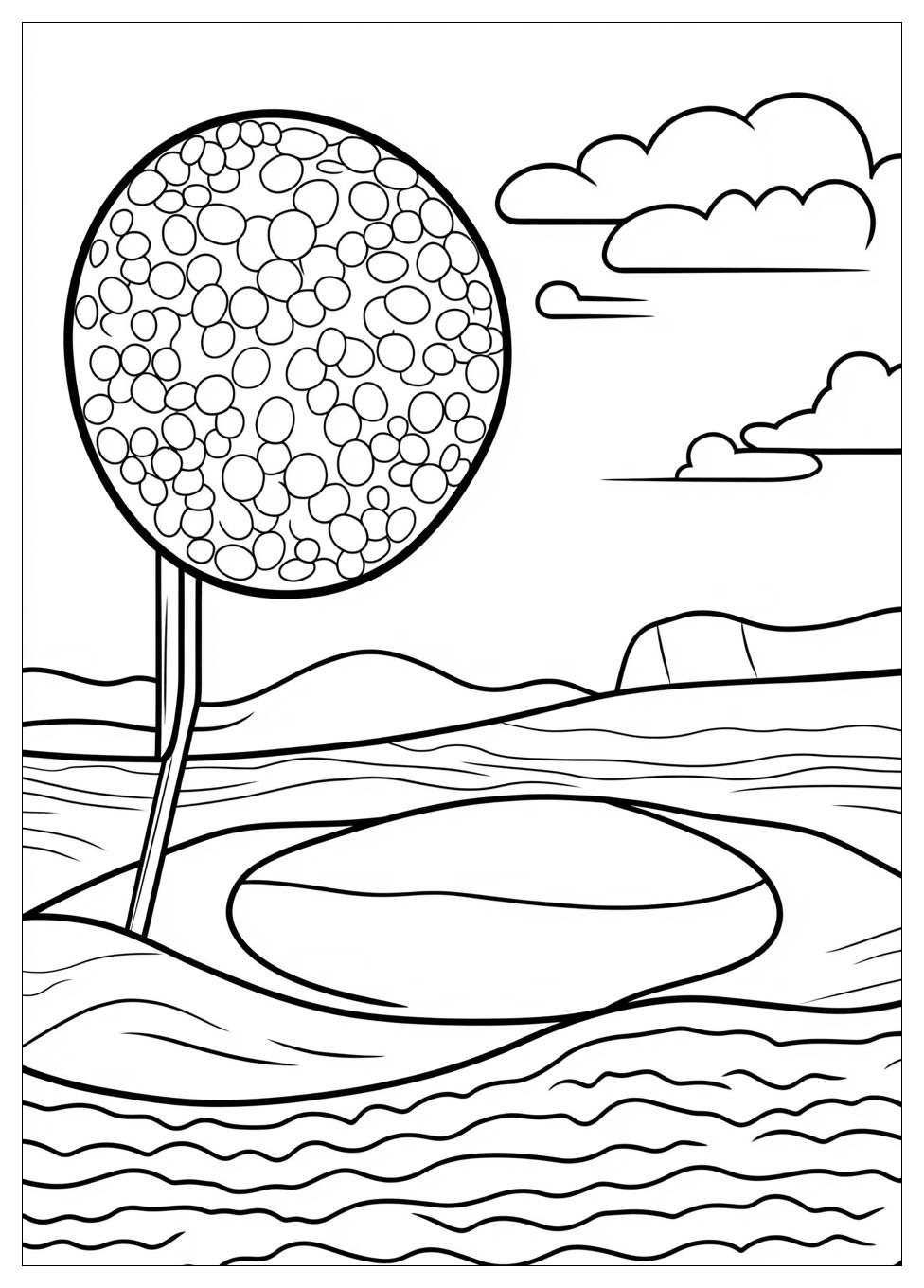 Kolorowanki Do Druku Golf 15