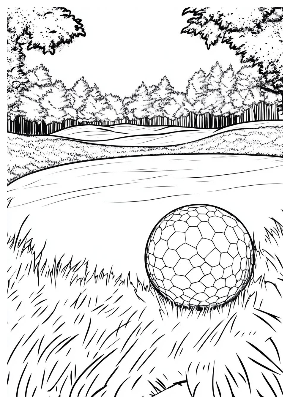 Kolorowanki Do Druku Golf 19