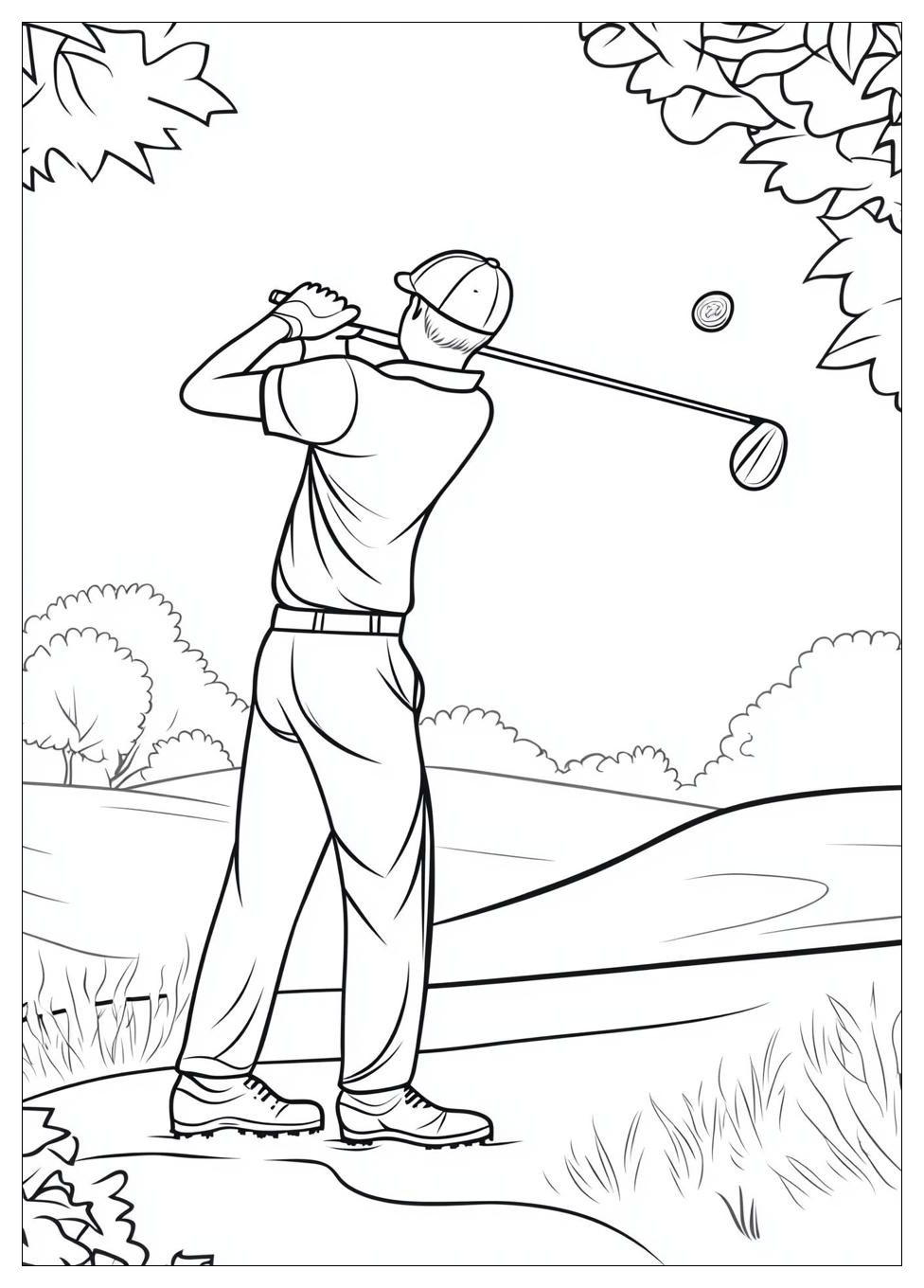 Kolorowanki Do Druku Golf 3