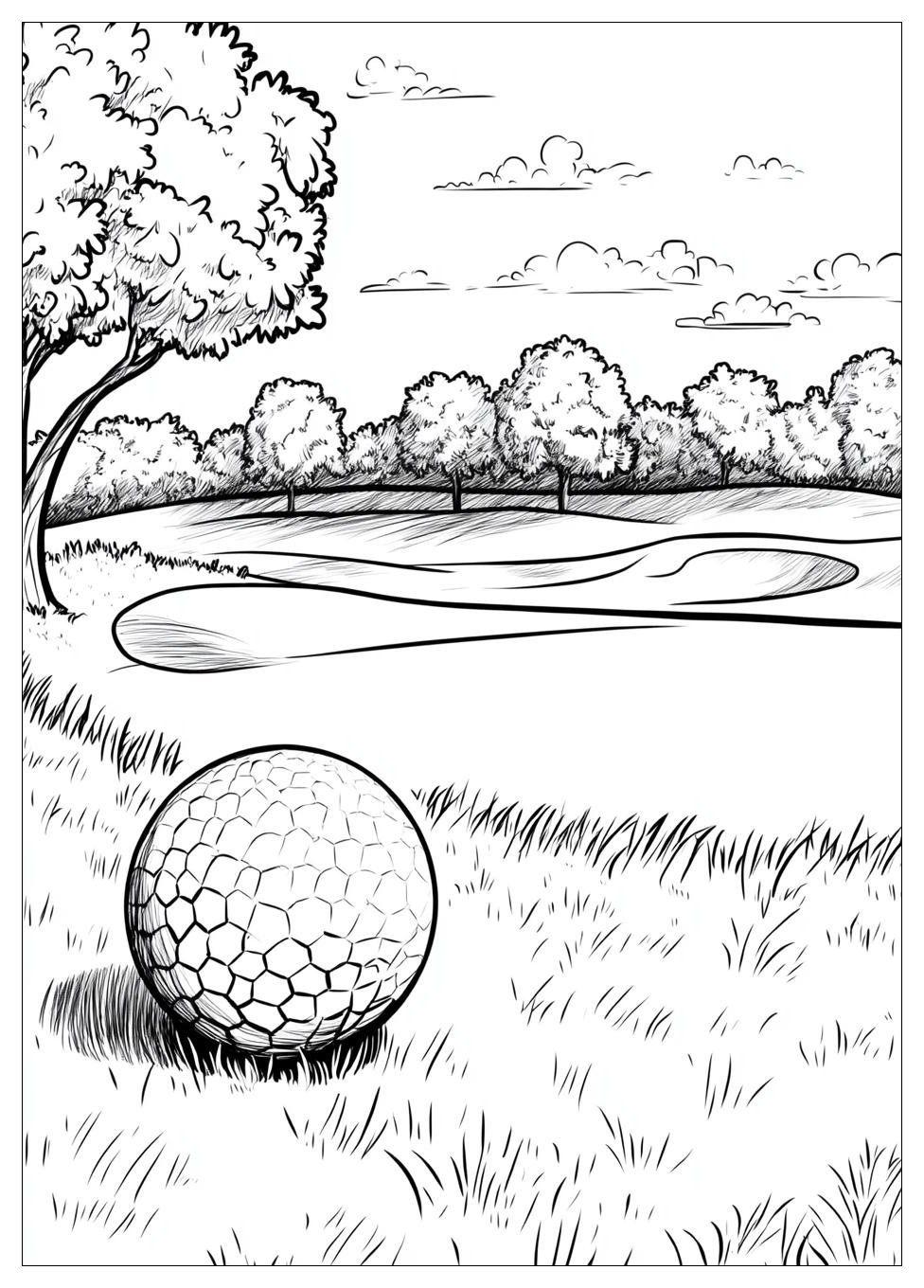 Kolorowanki Do Druku Golf 6