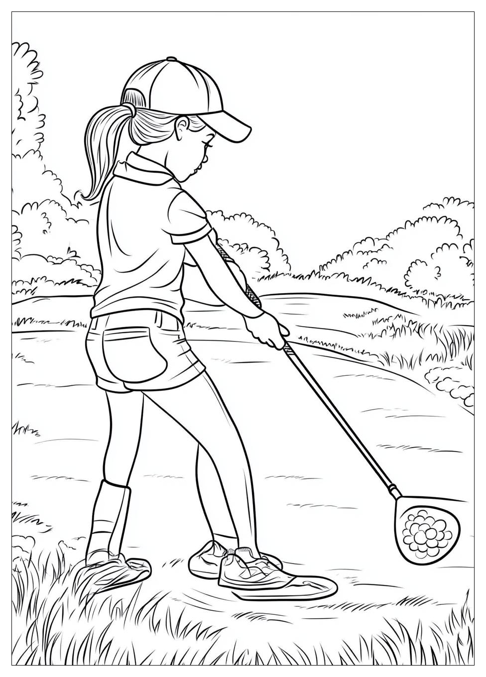Kolorowanki Do Druku Golf 7