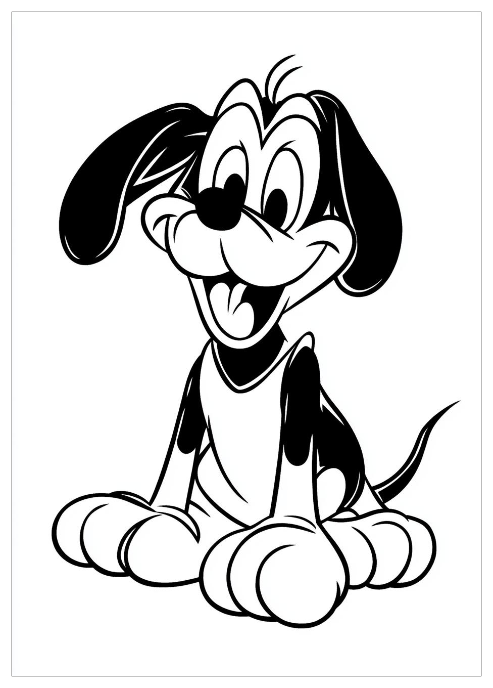 Kolorowanki Do Druku Goofy 10