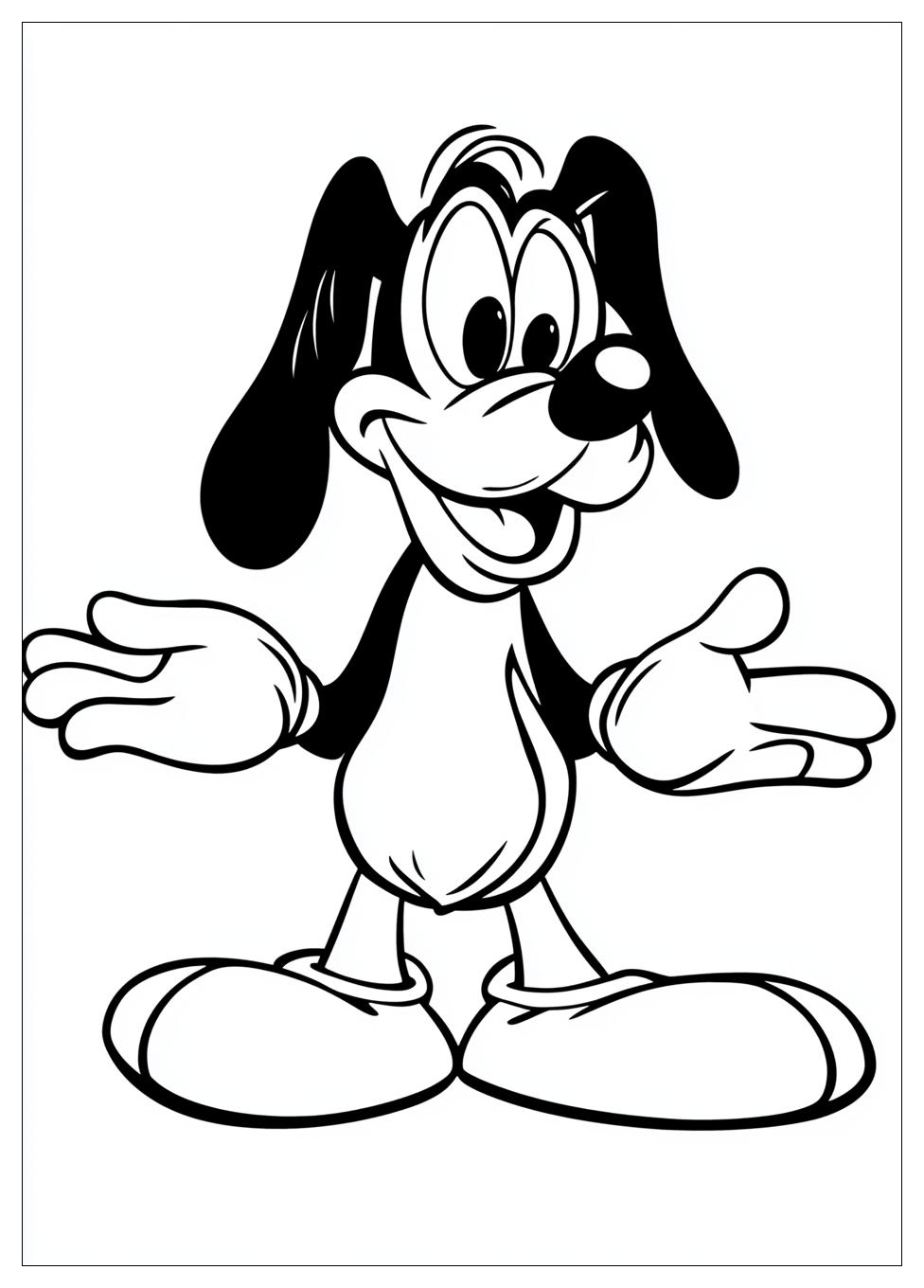 Kolorowanki Do Druku Goofy 12