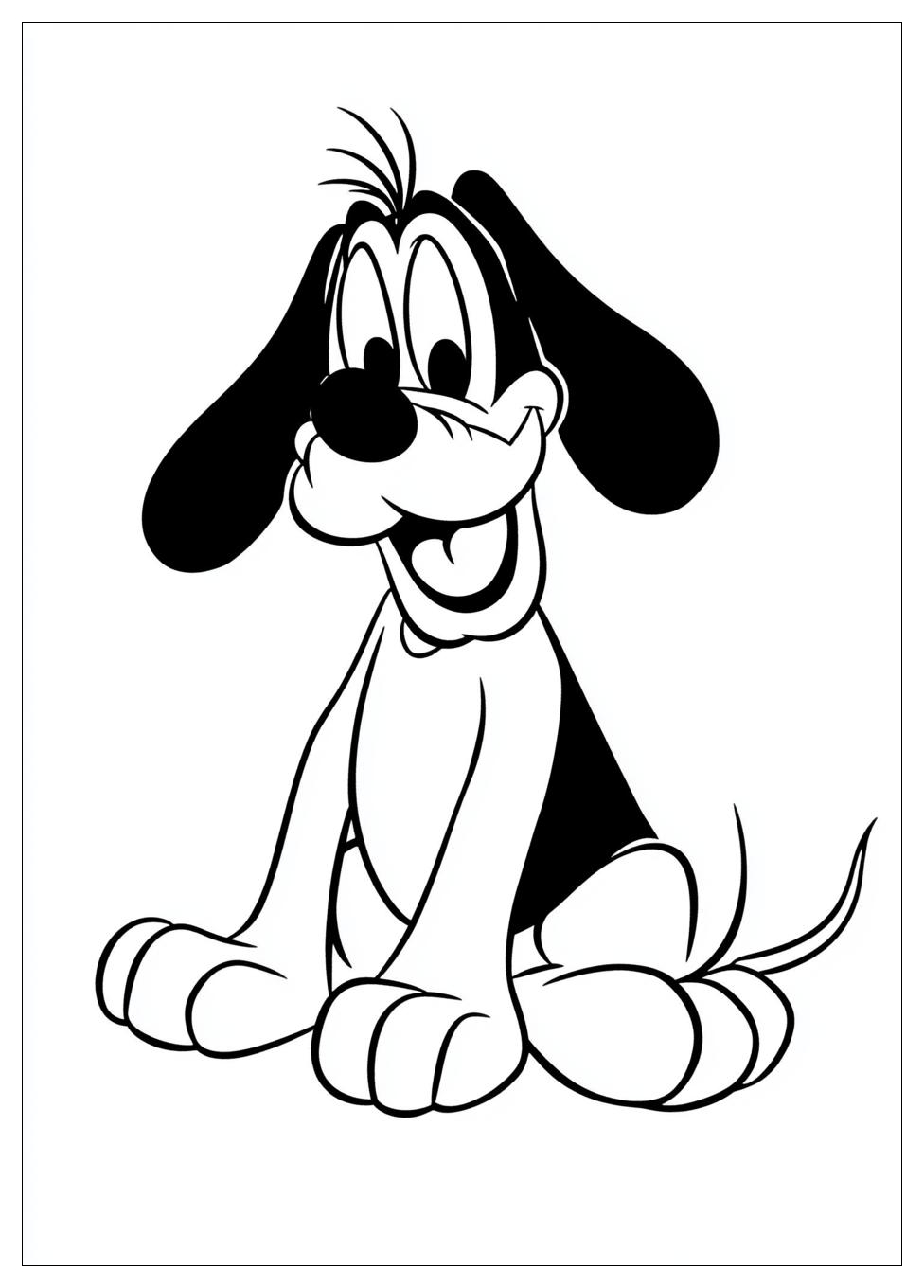 Kolorowanki Do Druku Goofy 13