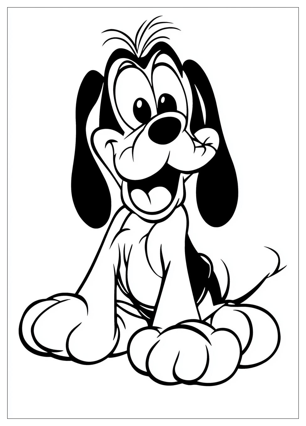 Kolorowanki Do Druku Goofy 14