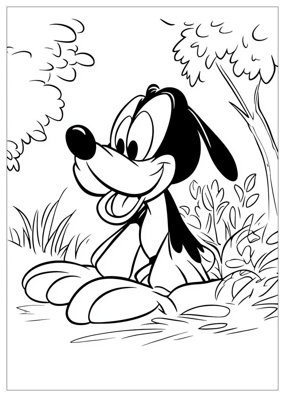 Kolorowanki Do Druku Goofy 17