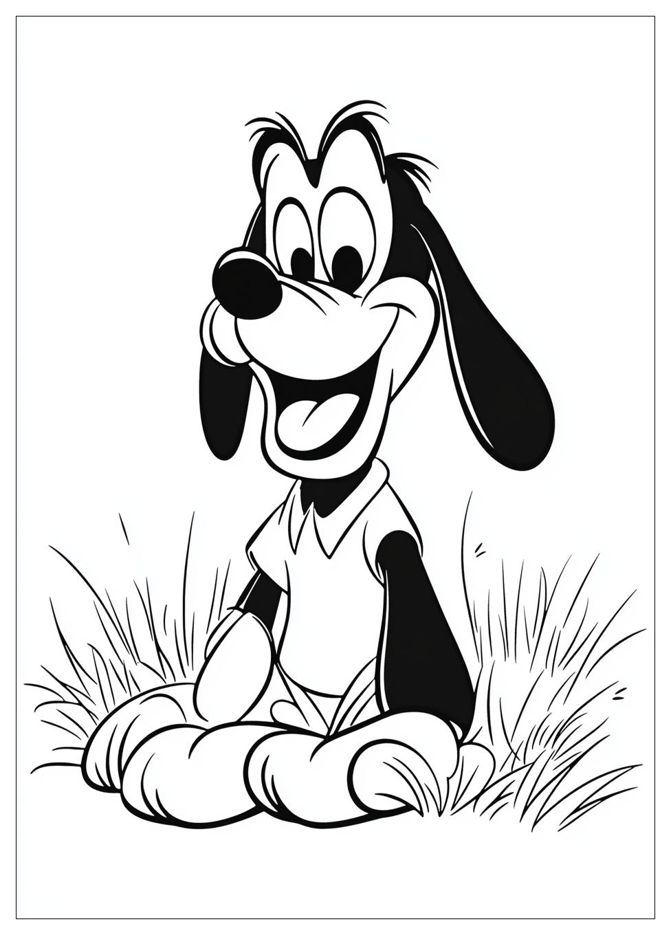 Kolorowanki Do Druku Goofy 19