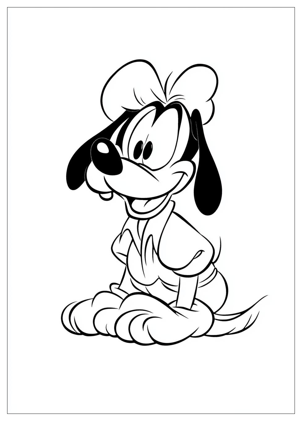 Kolorowanki Do Druku Goofy 2